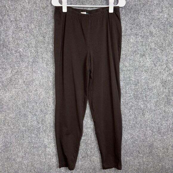 Ulla Popken Pants Womens Size 16/18 Brown Slim Fit - Picture 1 of 9